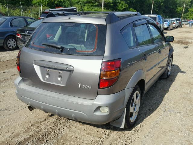 5Y2SL62853Z471888 - 2003 PONTIAC VIBE GRAY photo 4