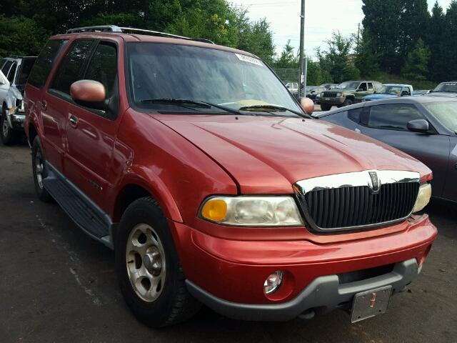 5LMFU28R31LJ11552 - 2001 LINCOLN NAVIGATOR RED photo 1