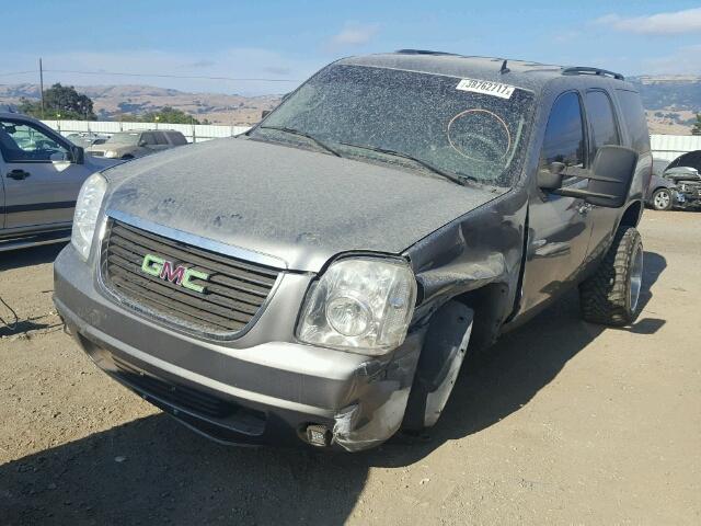 1GKFC13C17R397712 - 2007 GMC YUKON GRAY photo 2