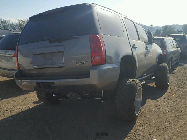 1GKFC13C17R397712 - 2007 GMC YUKON GRAY photo 4