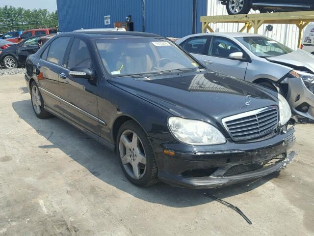 WDBNG84J63A365640 - 2003 MERCEDES-BENZ S 500 4MAT BLACK photo 1