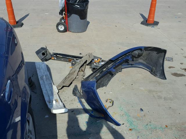 KL1TD52635B449367 - 2005 CHEVROLET AVEO BASE Көк фото 9