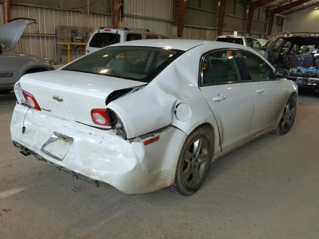 1G1ZA5EB5A4104868 - 2010 CHEVROLET MALIBU LS 白色 照片 4