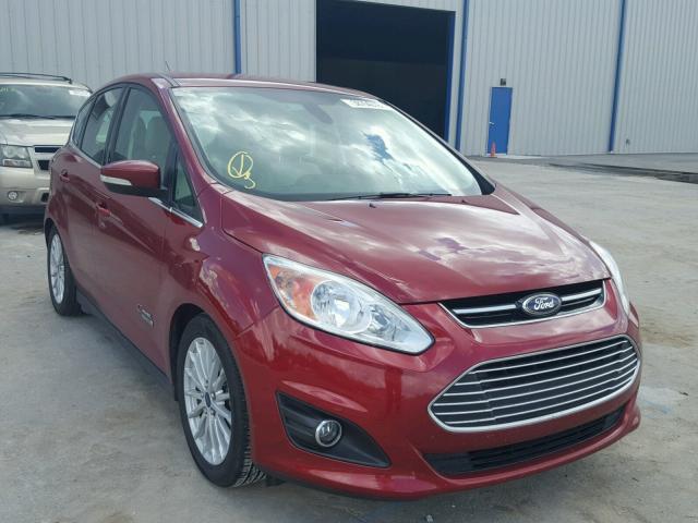 1FADP5CU4EL501235 - 2014 FORD C-MAX PREM RED photo 1