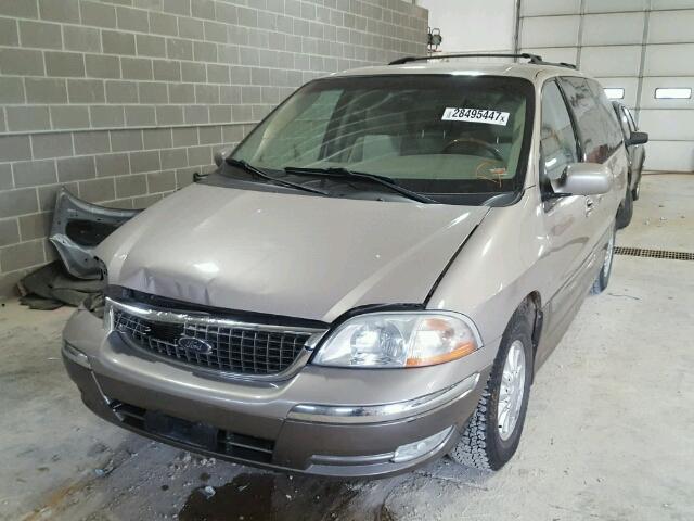 2FMDA58463BB08365 - 2003 FORD WINDSTAR L GOLD photo 2