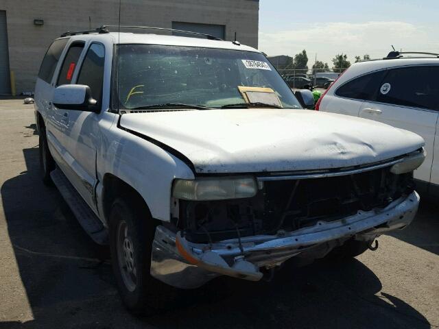 3GNEC16T92G353086 - 2002 CHEVROLET SUBURBAN WHITE photo 1