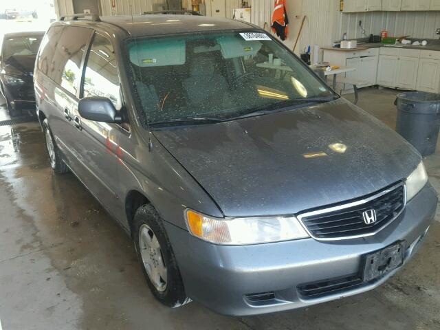 2HKRL18691H506850 - 2001 HONDA ODYSSEY EX BLUE photo 1