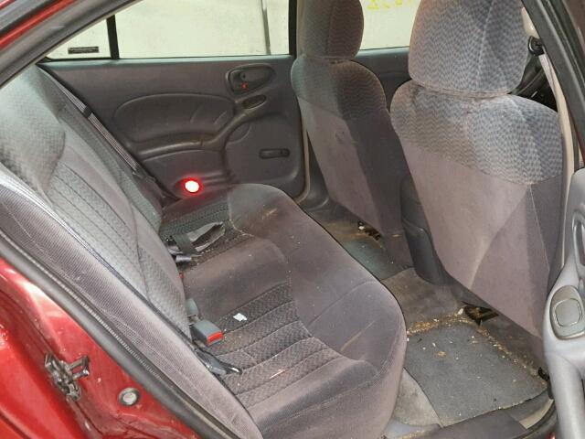 1G2NE52F52C156935 - 2002 PONTIAC GRAND AM S Tünd qırmızı foto 6