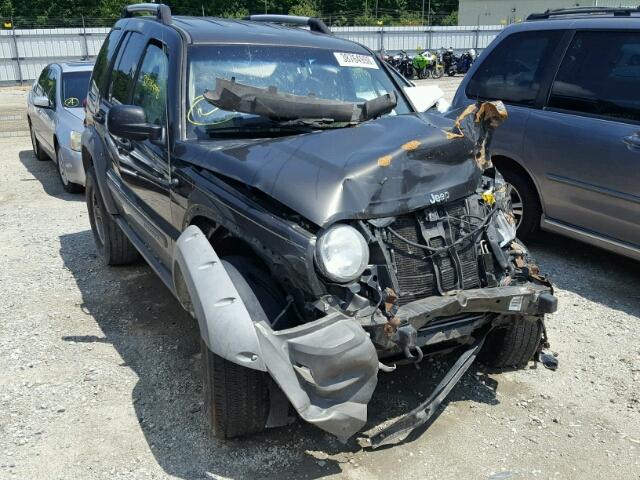 1J4GL38K05W723116 - 2005 JEEP LIBERTY RE BROWN photo 1