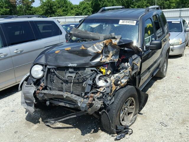 1J4GL38K05W723116 - 2005 JEEP LIBERTY RE BROWN photo 2