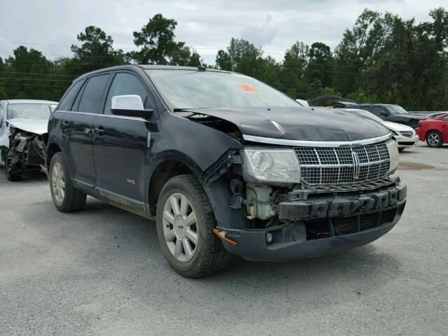 2LMDU68C68BJ25084 - 2008 LINCOLN MKX BLACK photo 1