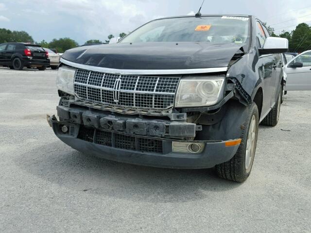 2LMDU68C68BJ25084 - 2008 LINCOLN MKX BLACK photo 9