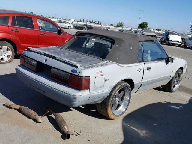 1FACP44E4NF119847 - 1992 FORD MUSTANG LX GRAY photo 4
