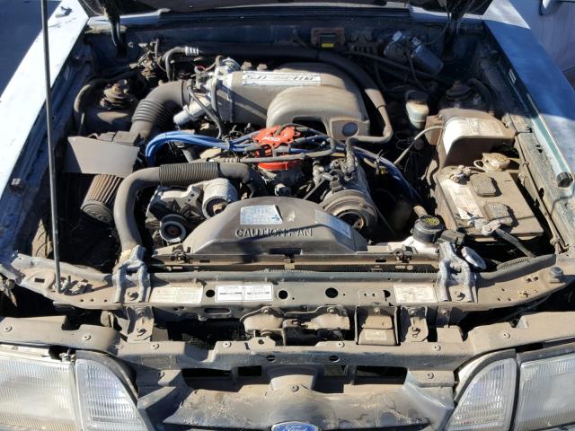 1FACP44E4NF119847 - 1992 FORD MUSTANG LX GRAY photo 7