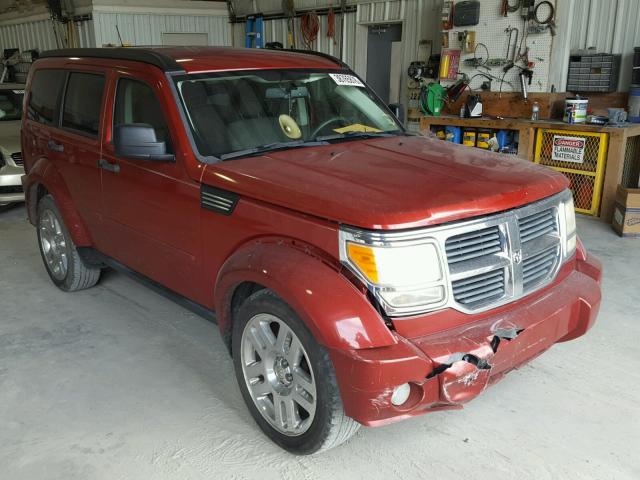 1D8GT58K18W126791 - 2008 DODGE NITRO SLT RED photo 1