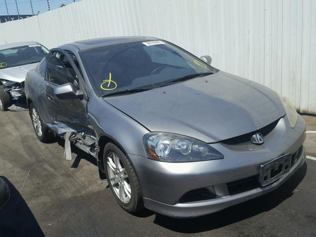 JH4DC548X5S019087 - 2005 ACURA RSX GRAY photo 9