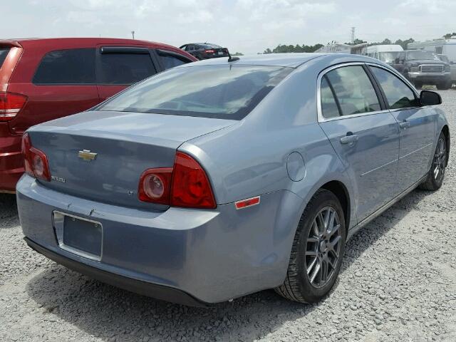 1G1ZH57B994257354 - 2009 CHEVROLET MALIBU 1LT BLUE photo 4
