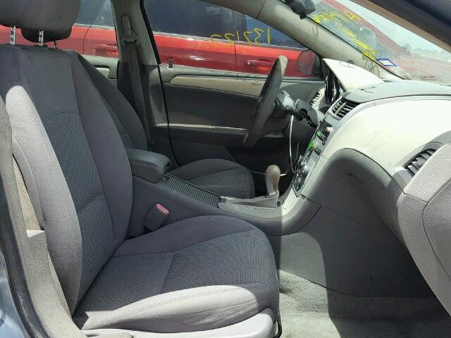 1G1ZH57B994257354 - 2009 CHEVROLET MALIBU 1LT BLUE photo 5