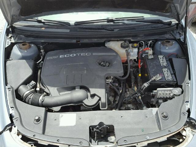 1G1ZH57B994257354 - 2009 CHEVROLET MALIBU 1LT BLUE photo 7