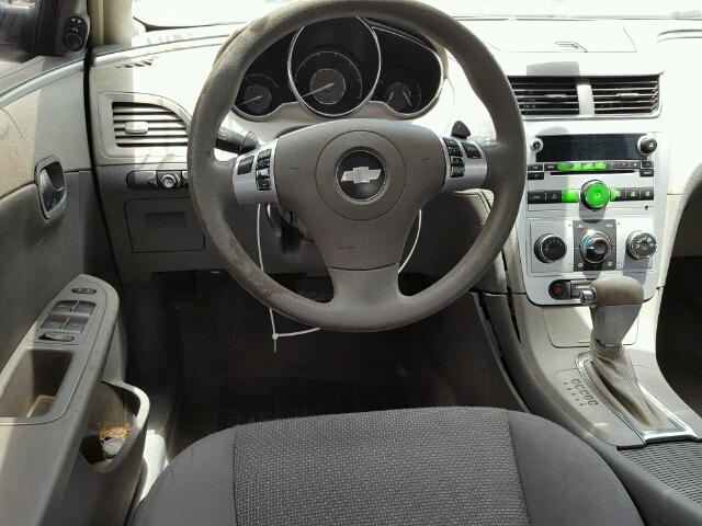 1G1ZH57B994257354 - 2009 CHEVROLET MALIBU 1LT BLUE photo 9