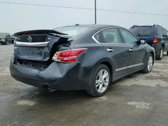 1N4AL3AP7FC163945 - 2015 NISSAN ALTIMA 2.5 GRAY photo 4