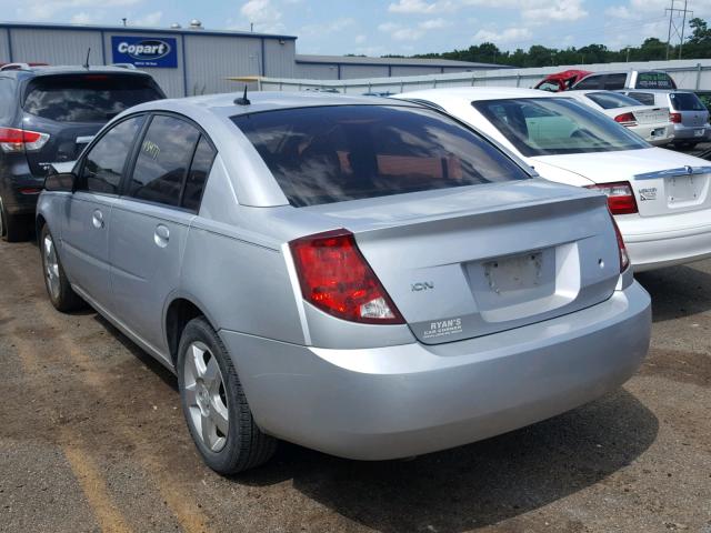 1G8AJ55F96Z202751 - 2006 SATURN ION LEVEL SILVER photo 3