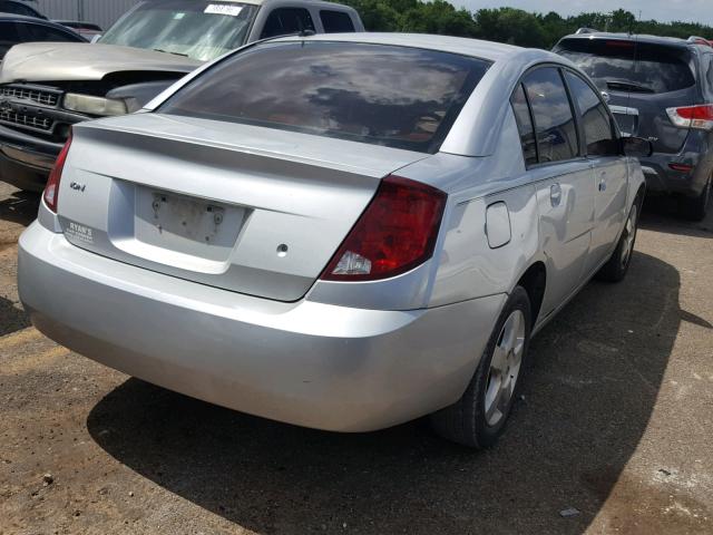 1G8AJ55F96Z202751 - 2006 SATURN ION LEVEL SILVER photo 4