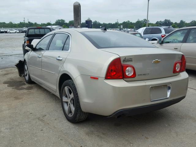 1G1ZC5E06CF349453 - 2012 CHEVROLET MALIBU 1LT ოქროსფერი ფოტო 3