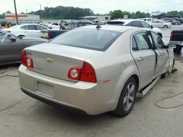 1G1ZC5E06CF349453 - 2012 CHEVROLET MALIBU 1LT ოქროსფერი ფოტო 4