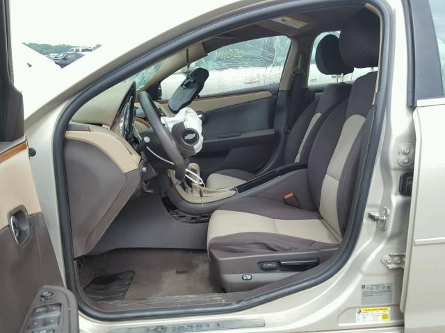 1G1ZC5E06CF349453 - 2012 CHEVROLET MALIBU 1LT ოქროსფერი ფოტო 5