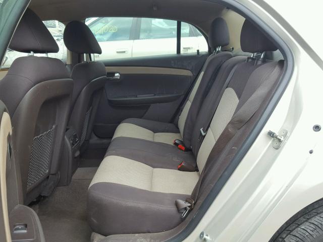 1G1ZC5E06CF349453 - 2012 CHEVROLET MALIBU 1LT ოქროსფერი ფოტო 6