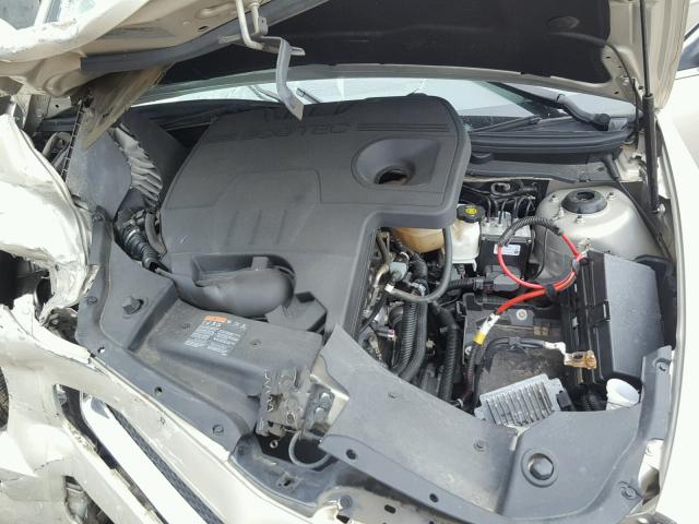 1G1ZC5E06CF349453 - 2012 CHEVROLET MALIBU 1LT ოქროსფერი ფოტო 7