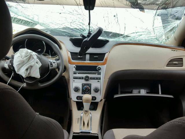 1G1ZC5E06CF349453 - 2012 CHEVROLET MALIBU 1LT ოქროსფერი ფოტო 9