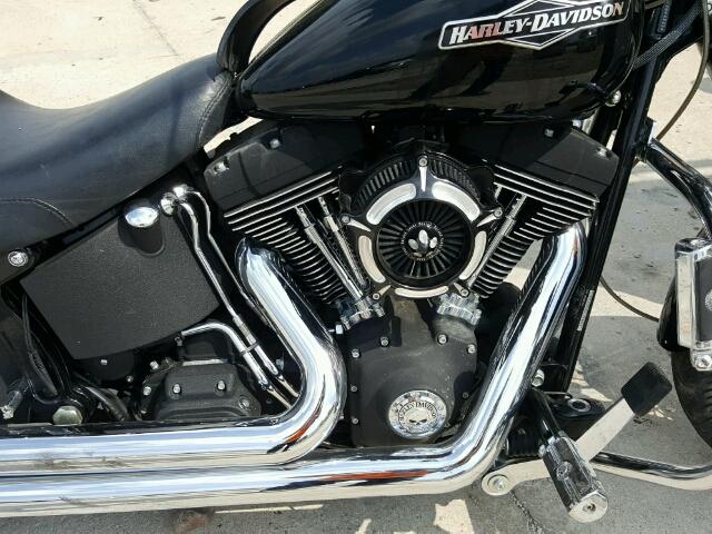 1HD1JAB186Y044883 - 2006 HARLEY-DAVIDSON FXSTBI BLACK photo 7