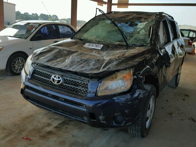 JTMZD33VX75076522 - 2007 TOYOTA RAV4 BLUE photo 2