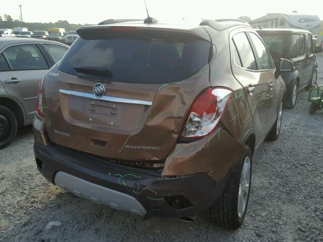 KL4CJDSB8GB626064 - 2016 BUICK ENCORE PRE BROWN photo 4