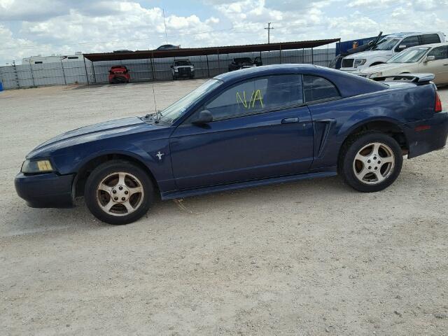 1FAFP40413F322508 - 2003 FORD MUSTANG BLUE photo 10