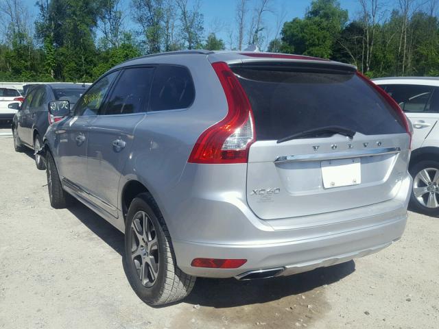 YV4902RC6F2591218 - 2015 VOLVO XC60 T6 GRAY photo 3