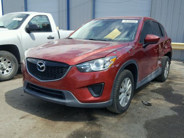 JM3KE4BE7D0117419 - 2013 MAZDA CX-5 SPORT MAROON photo 2