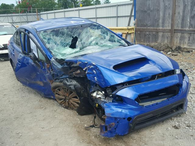 JF1VA1A61J9837709 - 2018 SUBARU WRX BLUE photo 1