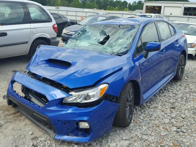 JF1VA1A61J9837709 - 2018 SUBARU WRX BLUE photo 2