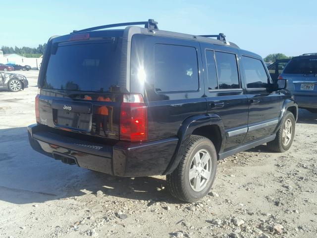 1J8HH48P87C505791 - 2007 JEEP COMMANDER შავი ფოტო 4