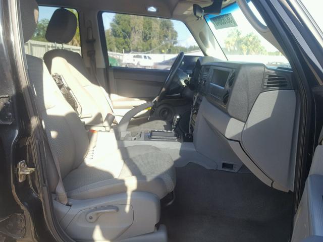 1J8HH48P87C505791 - 2007 JEEP COMMANDER შავი ფოტო 5