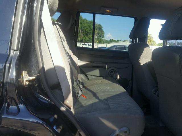 1J8HH48P87C505791 - 2007 JEEP COMMANDER შავი ფოტო 6