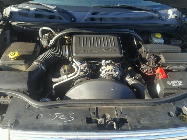 1J8HH48P87C505791 - 2007 JEEP COMMANDER შავი ფოტო 7