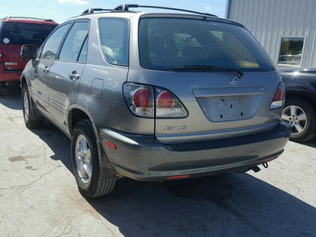 JTJGF10U520121080 - 2002 LEXUS RX 300 GRAY photo 3