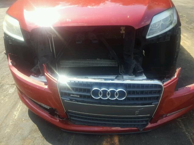 WA1BY74L08D035361 - 2008 AUDI Q7 3.6 QUA RED photo 9