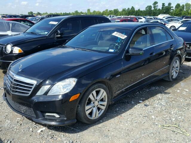 WDDHF2EB0BA405284 - 2011 MERCEDES-BENZ E 350 BLUE BLACK photo 2