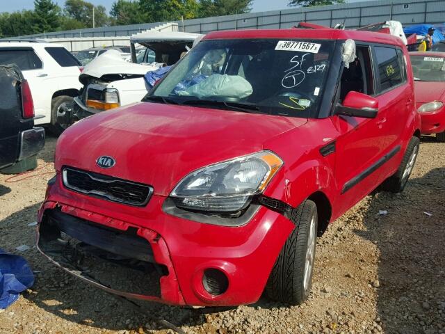 KNDJT2A61D7520344 - 2013 KIA SOUL + RED photo 2