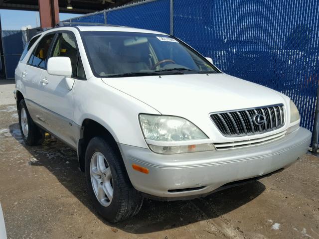 JTJGF10U210108768 - 2001 LEXUS RX 300 WHITE photo 1